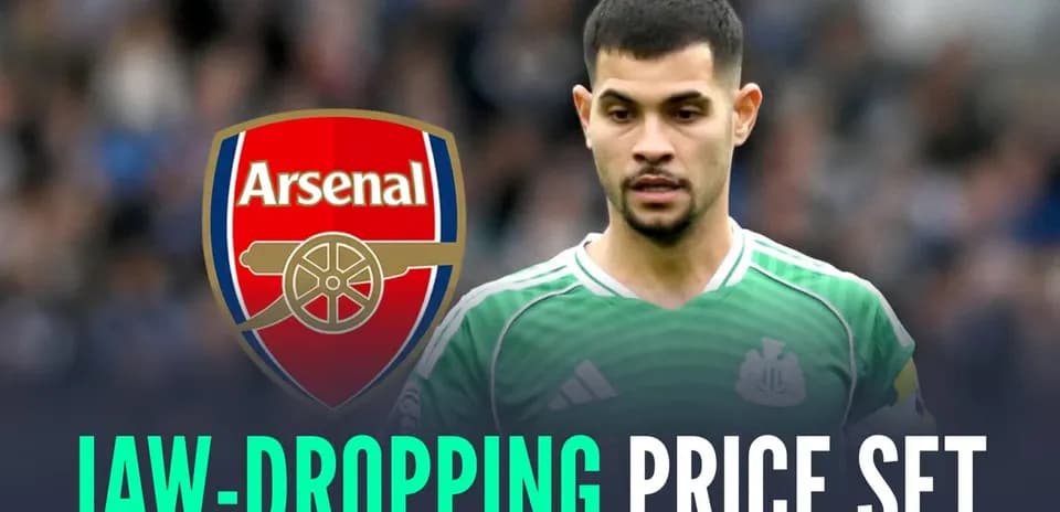 Goalkeeper in green kit with Arsenal logo backdrop
