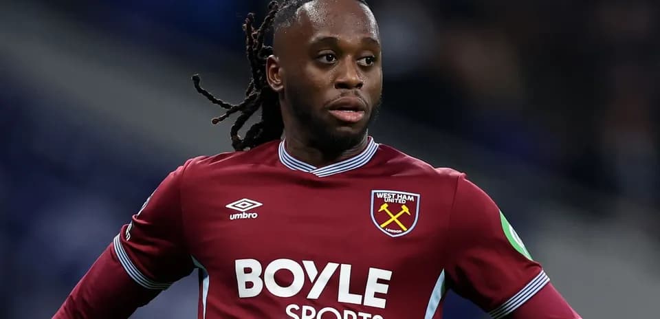 West Ham United player in action during match