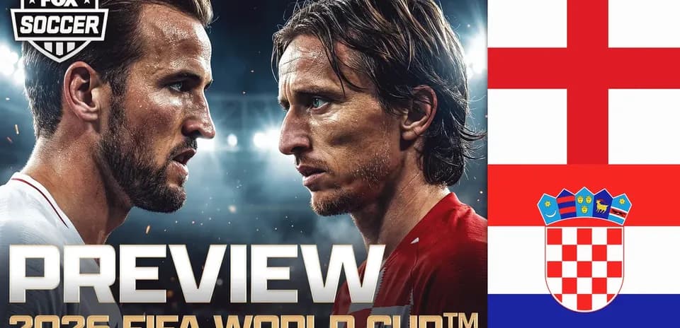 Catch England vs Croatia at the FIFA World Cup 2026