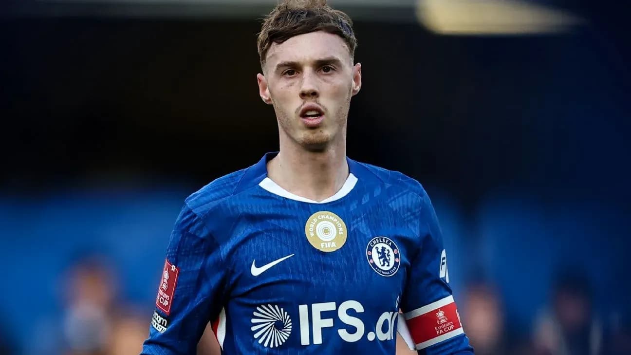 Chelsea player in blue kit on the pitch