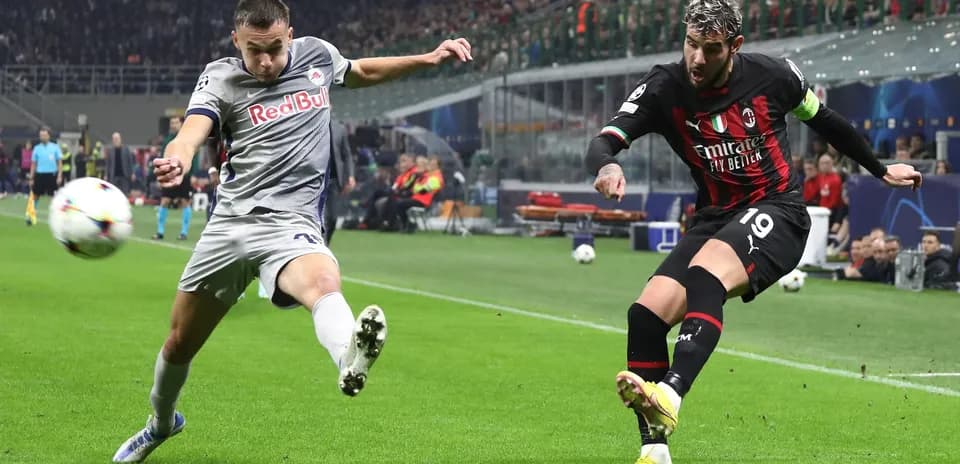 Player kicking the ball during Europa League match
