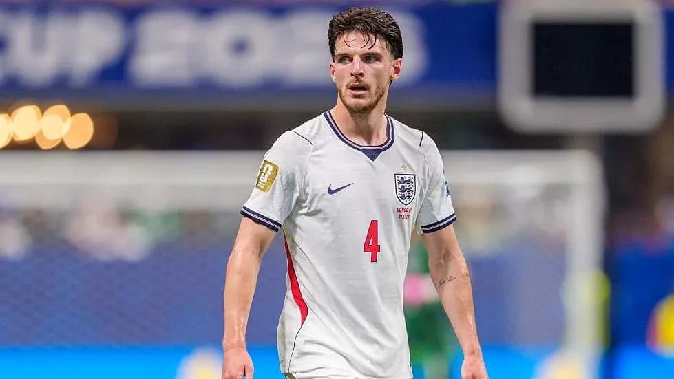 Player in England kit during a match