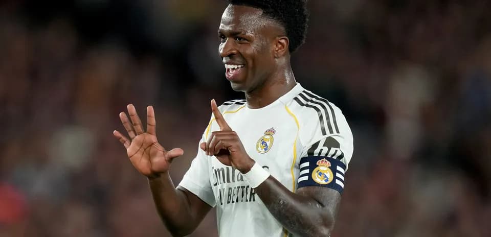 Player celebrating a goal on the field