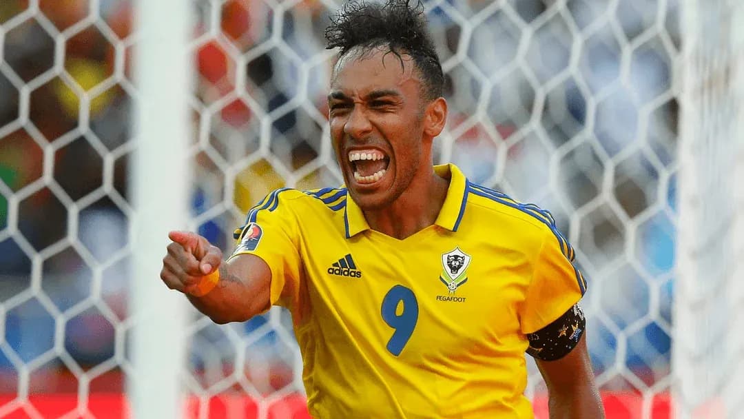 Player celebrating a goal during a match