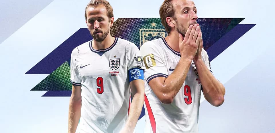 Harry Kane in England kit during FIFA World Cup
