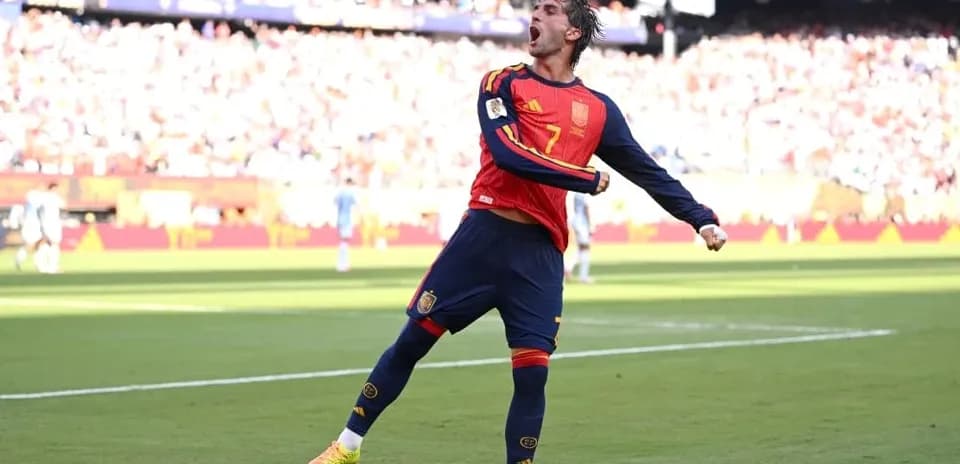Player celebrating after scoring during a match