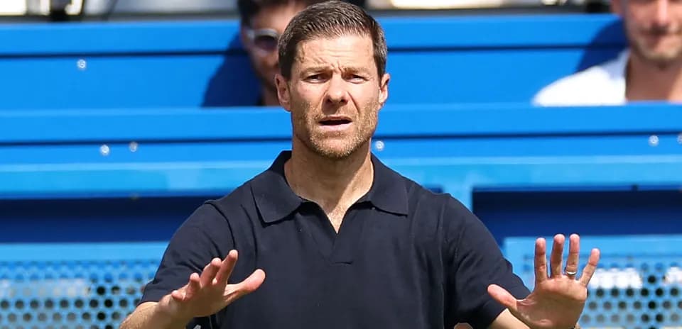 Coach gesturing during a training session