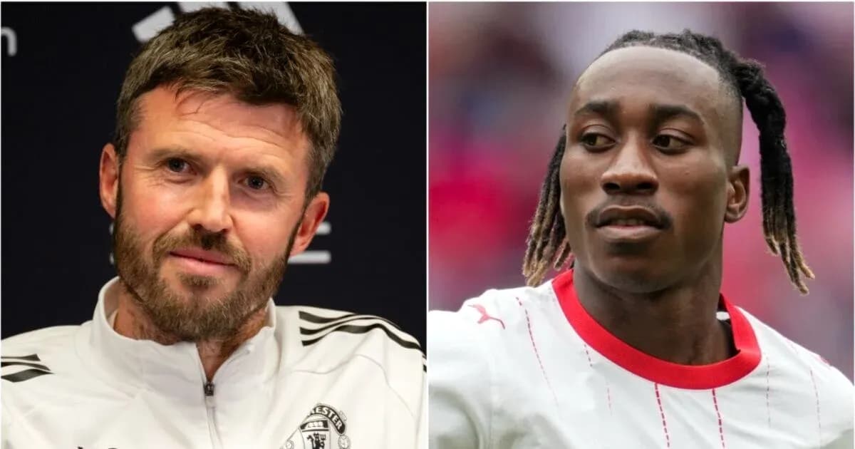 Split image of a manager and a player in action