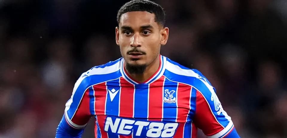 Player in Crystal Palace kit during match