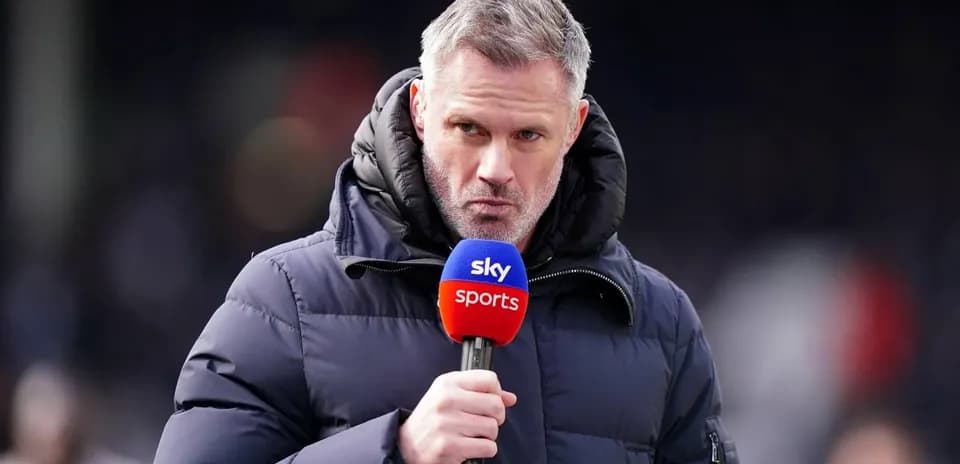 Presenter speaking into microphone during broadcast