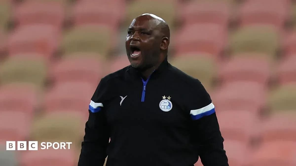 Coach shouting instructions from the sidelines