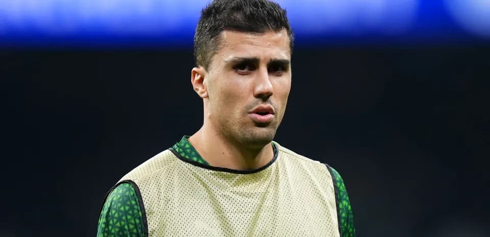 Player wearing training gear before a match