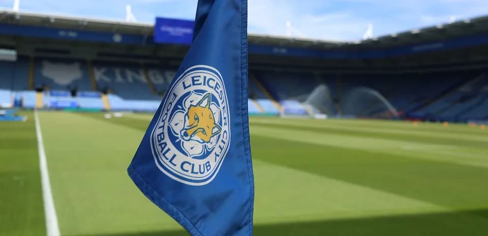 Leicester City FC corner flag at King Power Stadium