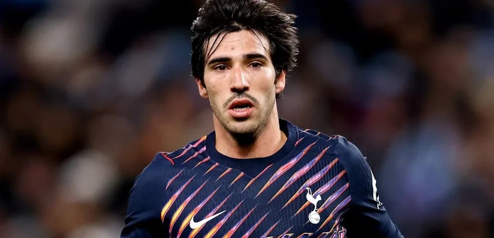 Player in Tottenham kit during match action