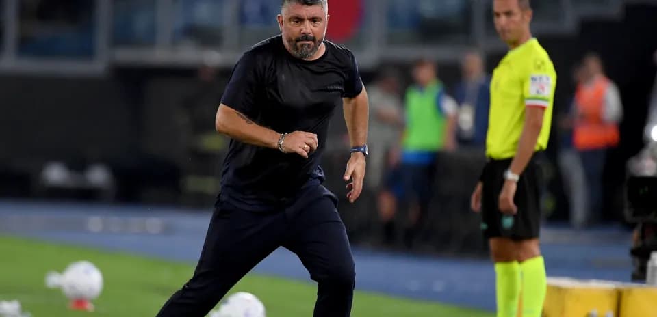 Coach running on the sideline during match