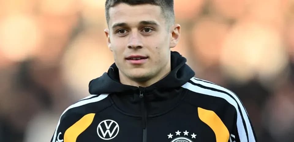 Player in Germany national team training gear