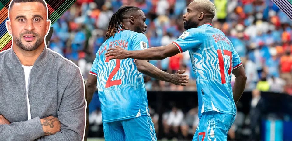 Players celebrating a goal during a match