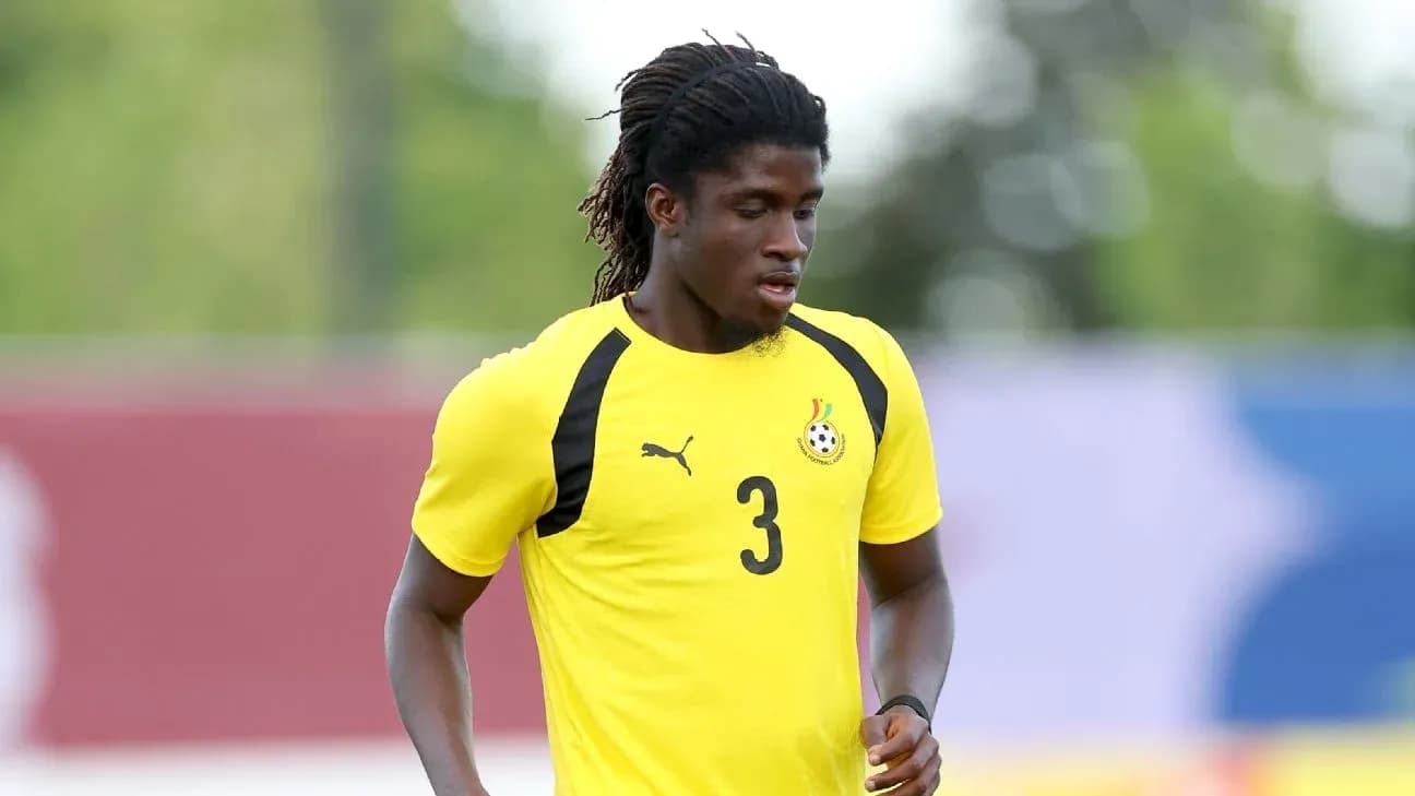 Player in yellow jersey training on the field