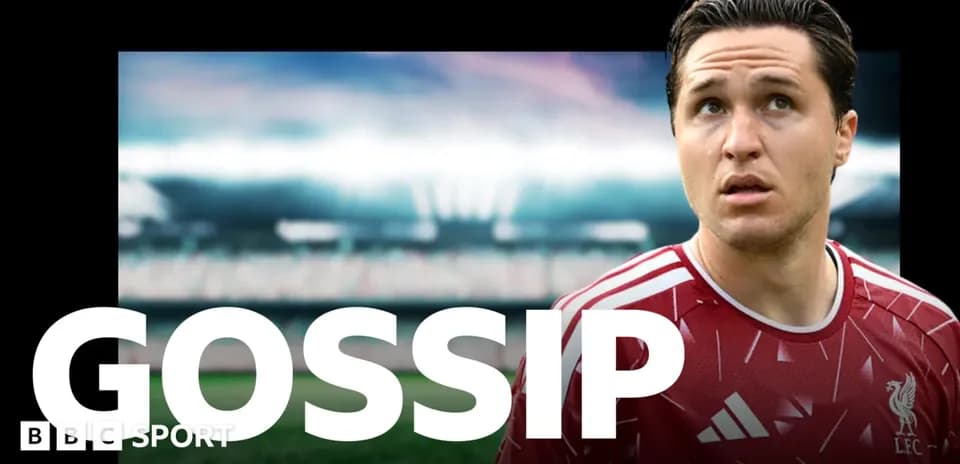 Player in Liverpool kit with stadium background