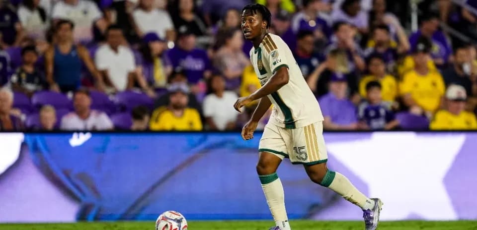 Atlanta United FC player during match against Orlando City SC