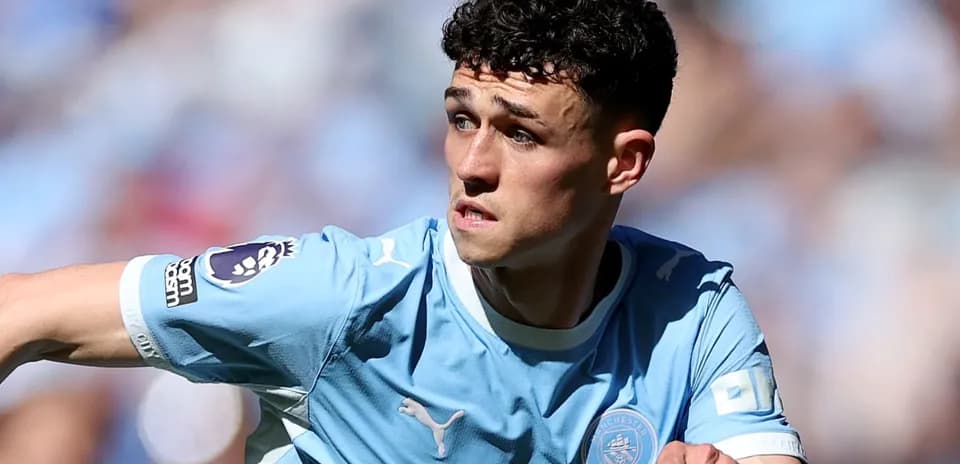 Player in light blue kit during match action