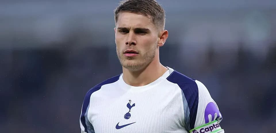 Player in Tottenham kit during a match