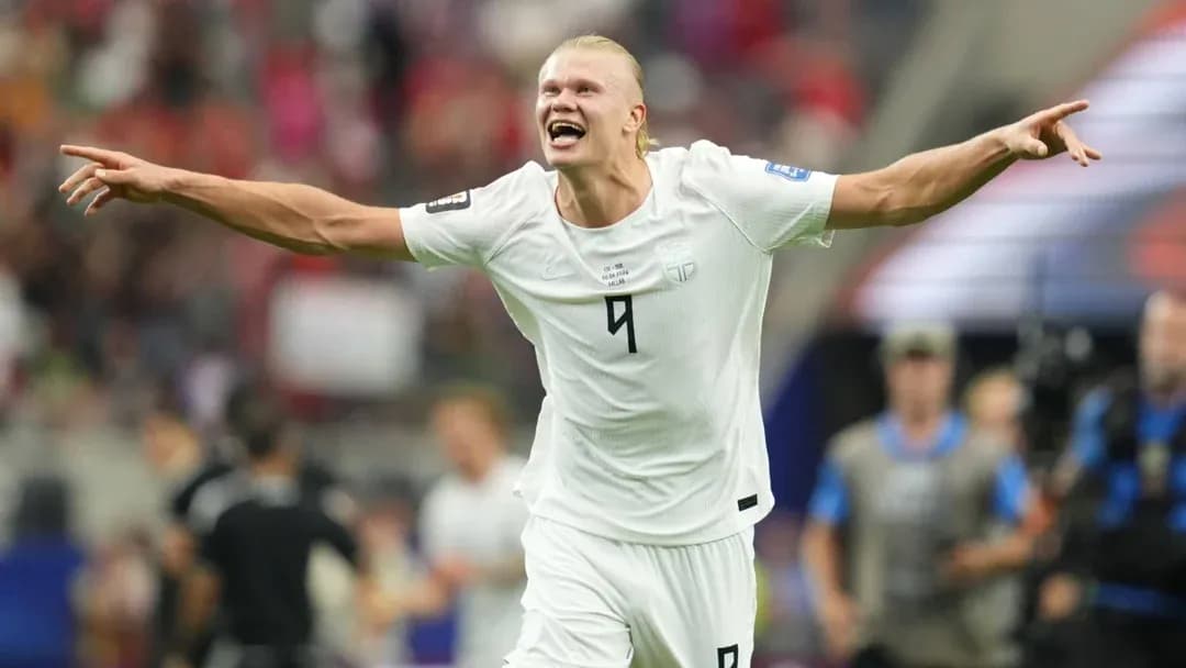 Player celebrating a goal during a match