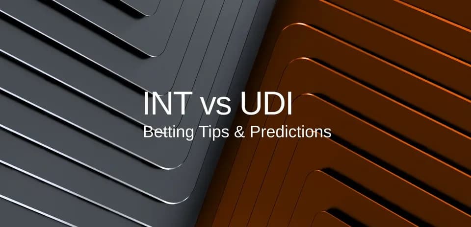 INT vs UDI betting tips and predictions graphic