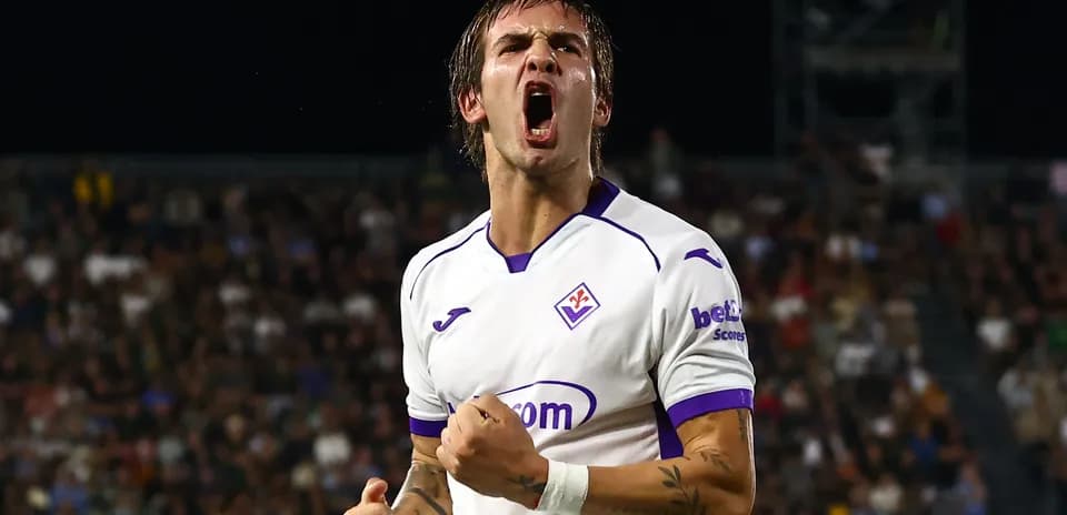 Player celebrating a goal during a match