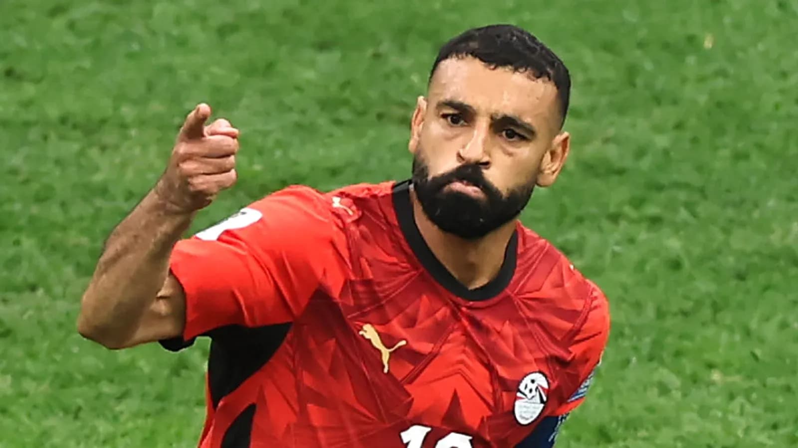 Player celebrating a goal on the field