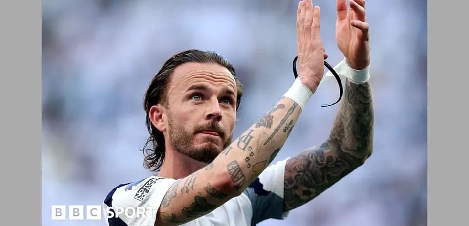 Player applauding fans after match at stadium