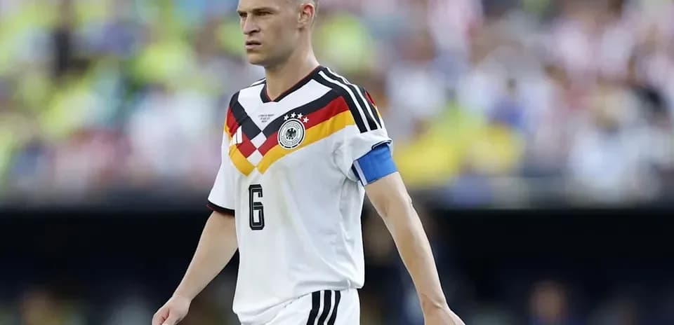 Player wearing Germany jersey during a match