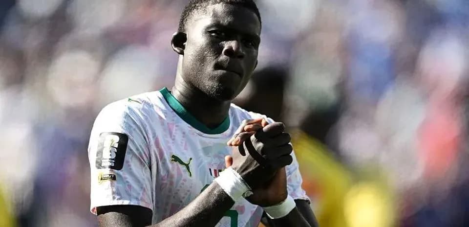 Player celebrating on the field during a match