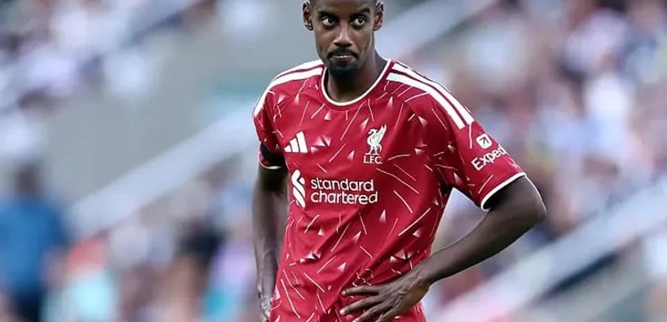 Liverpool player during match at stadium