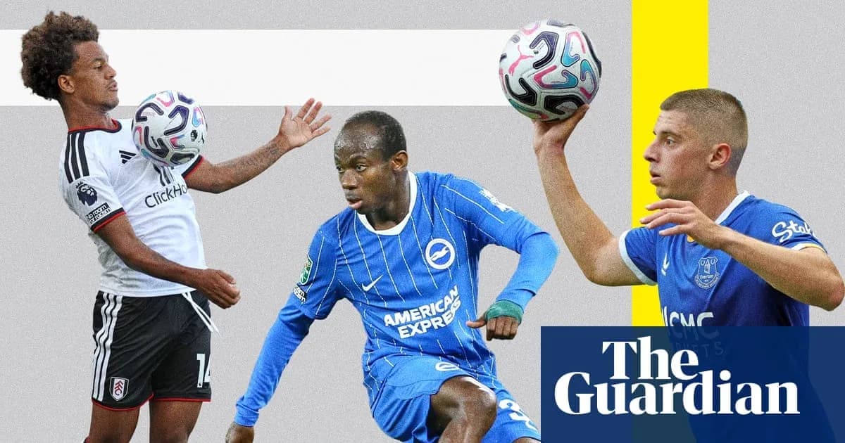 Three football players in action during matches