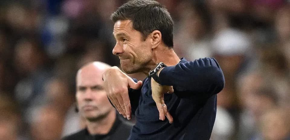 Coach gesturing during match on the sideline