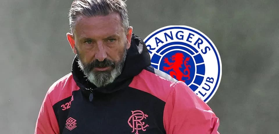 Coach in training gear at Rangers FC facility