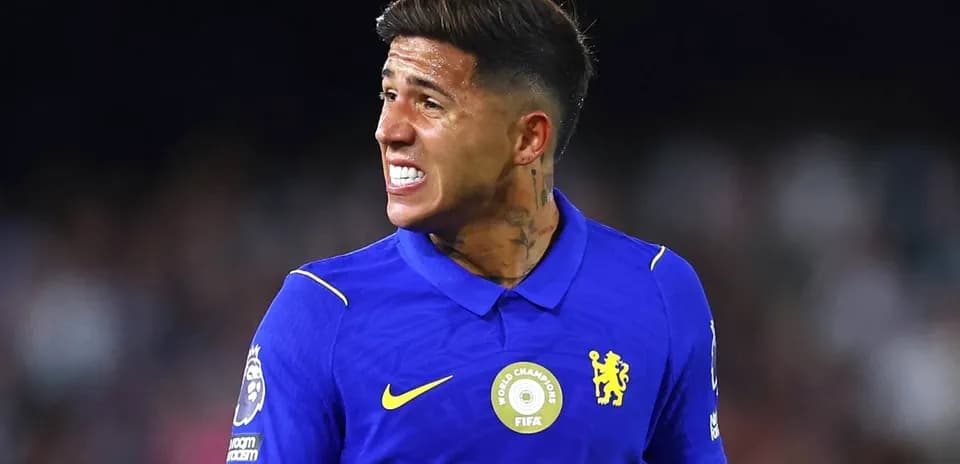 Player in blue jersey reacting during a match