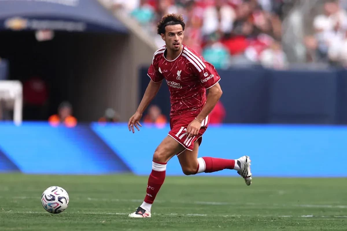 Player dribbling the ball during a match