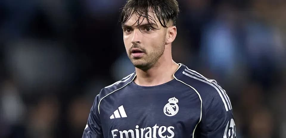 Goalkeeper wearing Real Madrid kit during match