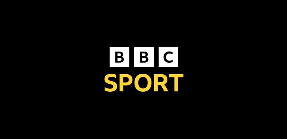 BBC Sport logo with black background