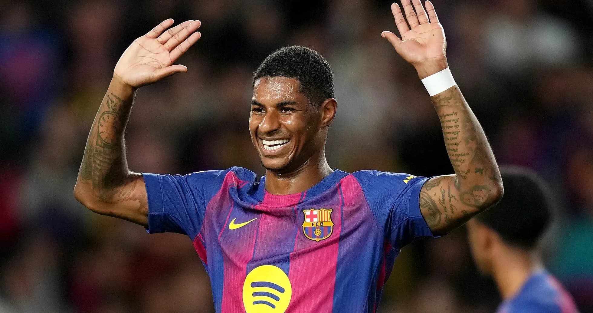 Player celebrating after scoring during a match