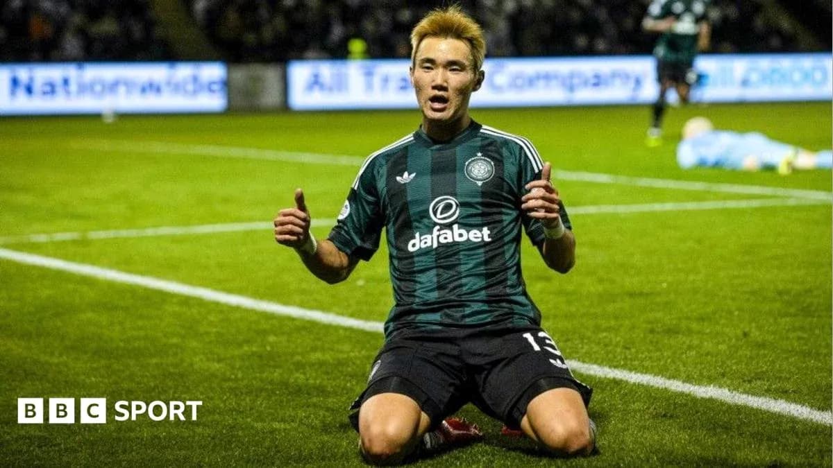 Player celebrating after scoring a goal during match
