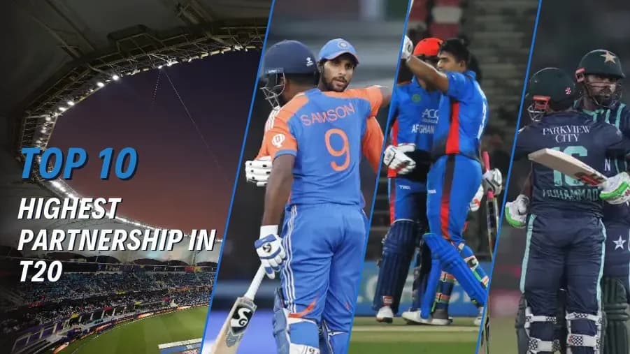 Top 10 Highest Partnerships in T20 Cricket (Updated 2026)