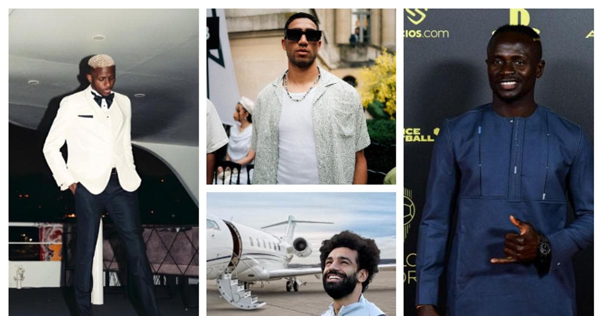 Top 10 Wealthiest African Footballers in 2025 Led by Osimhen, Salah, and Mané