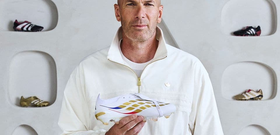Zinedine Zidane and adidas Launch Limited Edition Predator Boots for 30 Years of Partnership