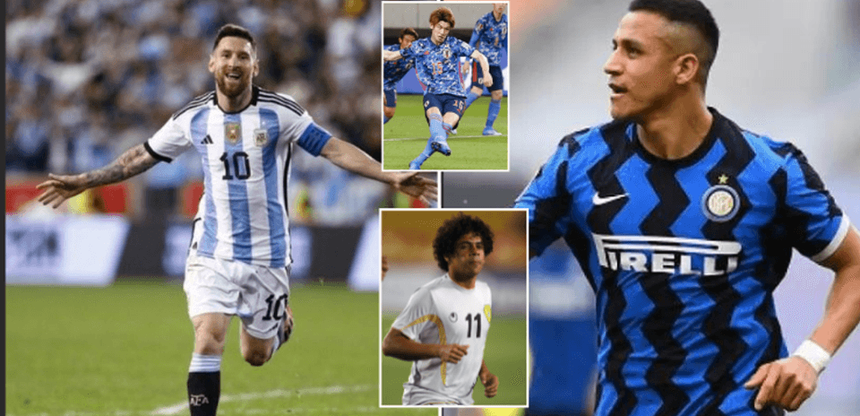 Lionel Messi, Alexis Sanchez, and the World's Shortest Top Footballers
