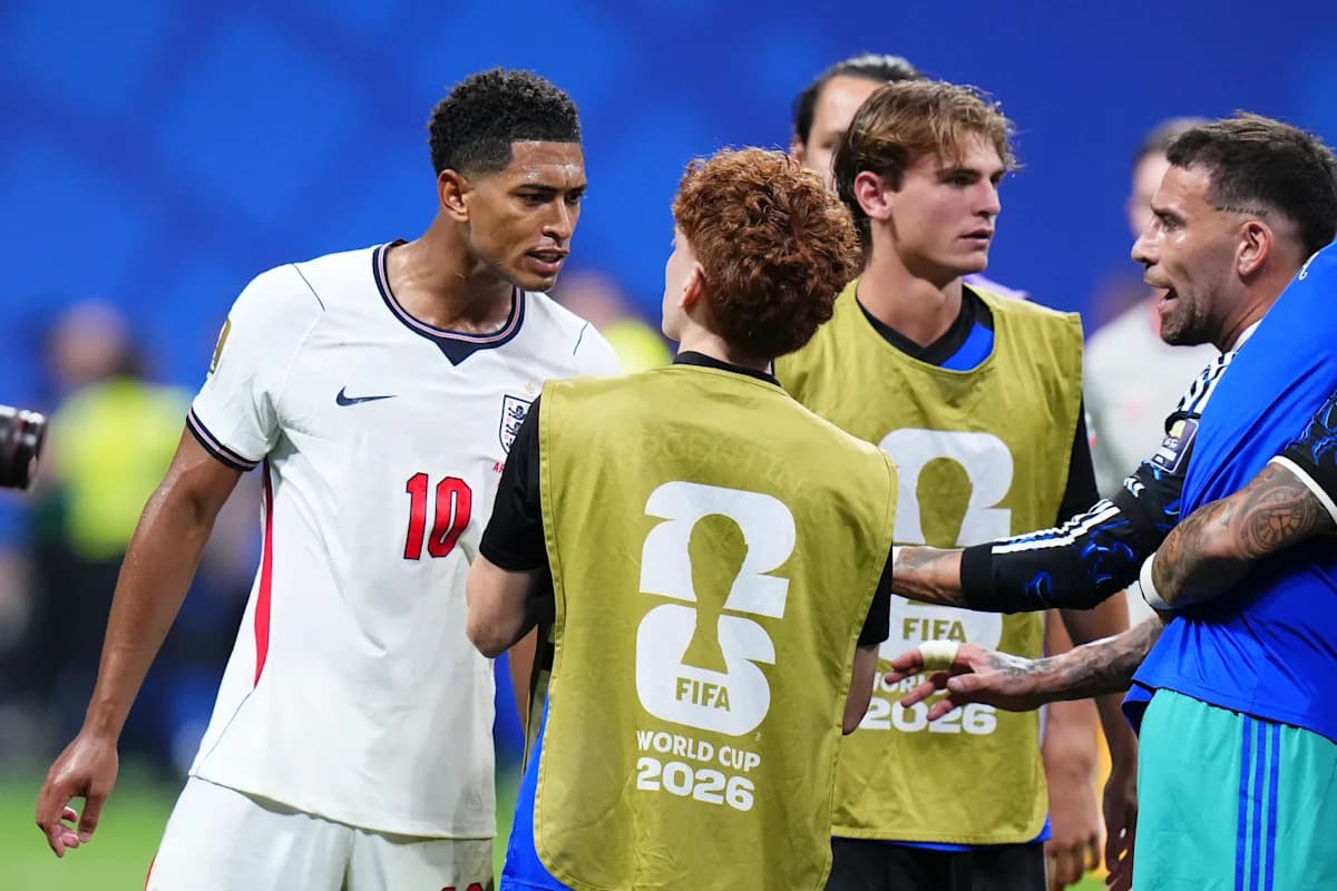 Jude Bellingham Clashes With Argentina Players After World Cup Semifinal Defeat