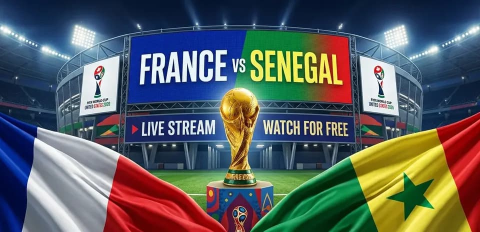 Watch France vs Senegal Live: FIFA World Cup 2026 Streaming Guide