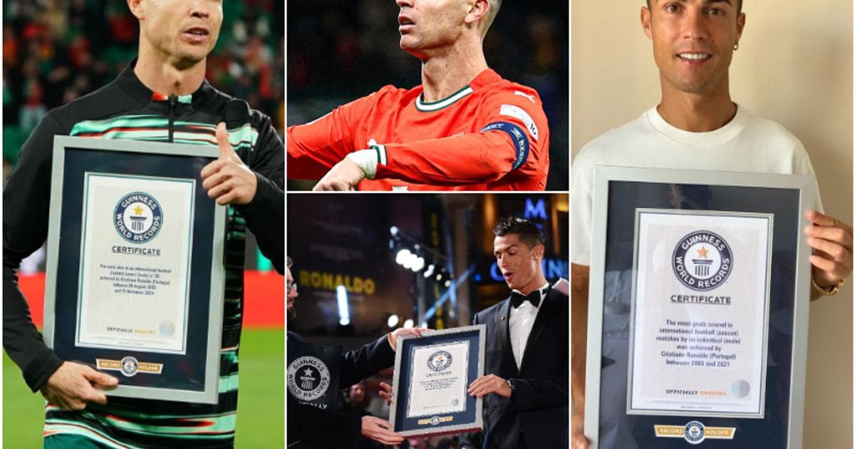 Cristiano Ronaldo's Guinness World Records: A Historic Overview